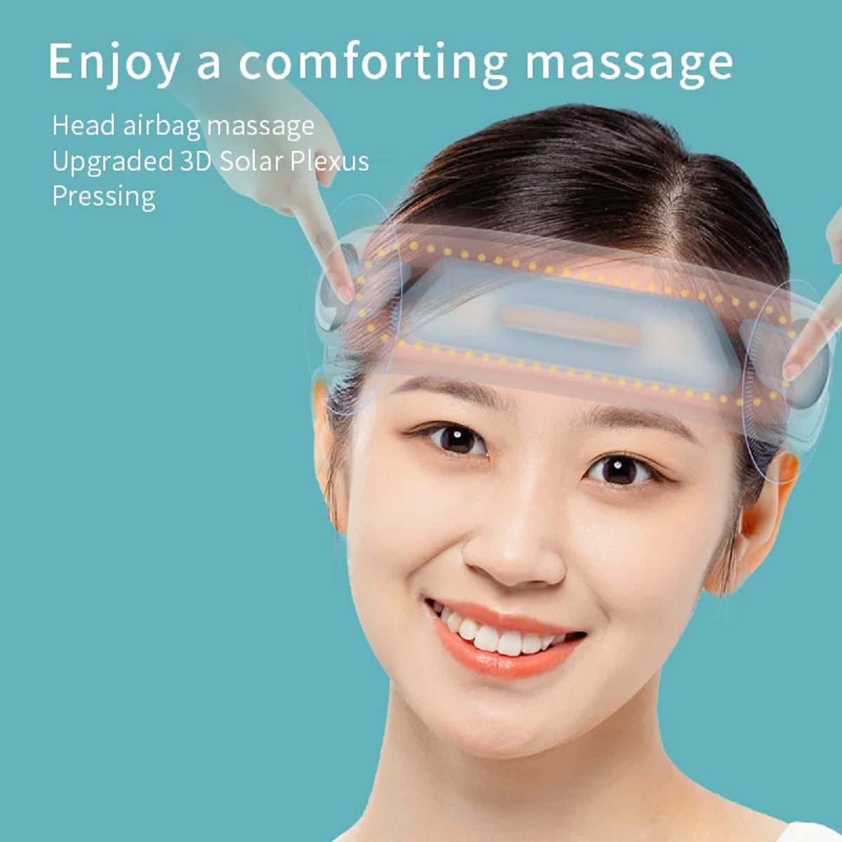 Electric Head Massager Scalp Stress Relax with Heat