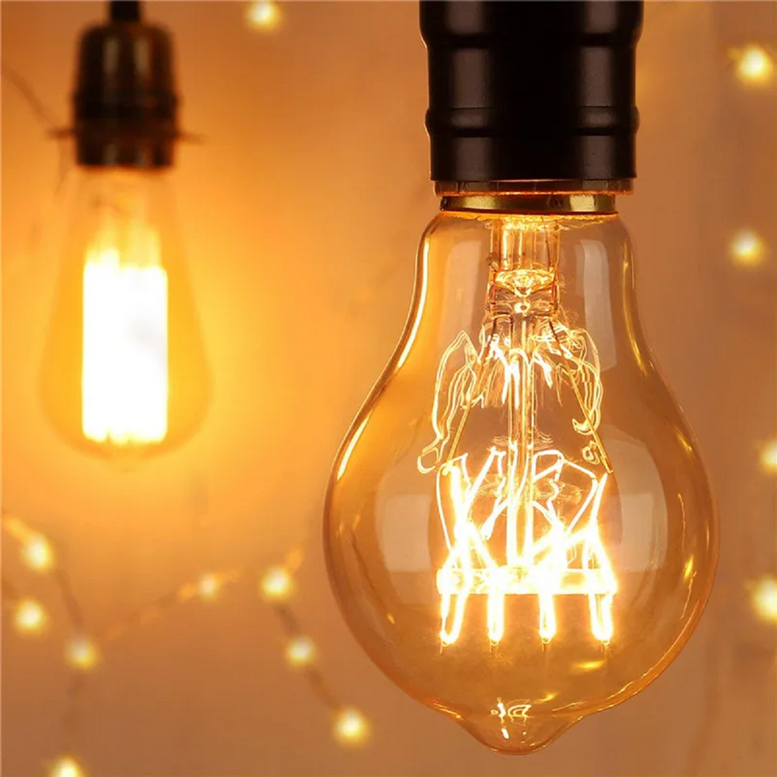 6 Pcs Dimmable Vintage Edison Light Bulb
