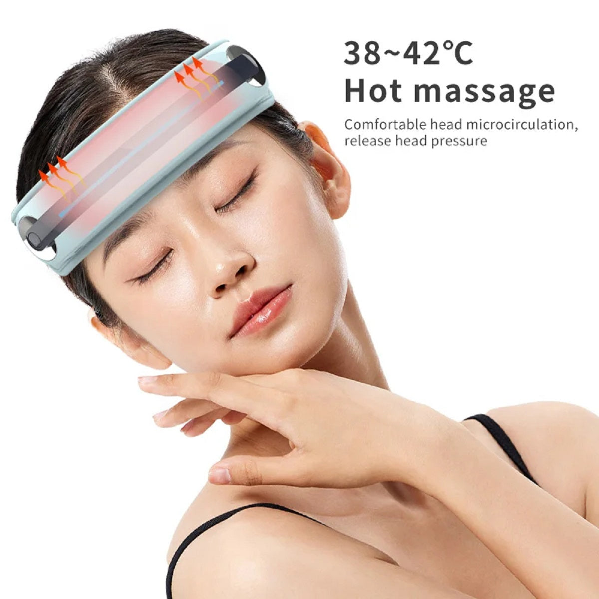 Electric Head Massager Scalp Stress Relax with Heat