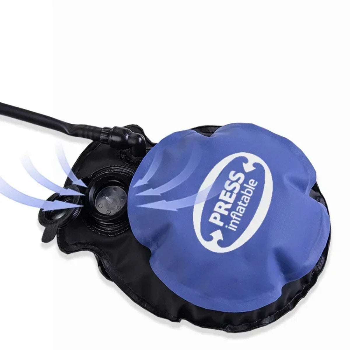 2.9 gal Portable Camp Shower with Foot Pump
