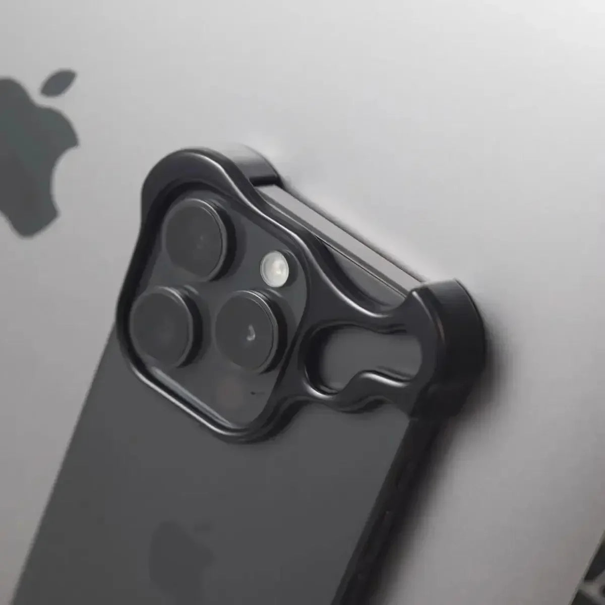 Irregular Aluminum Alloy Bumper Phone Case for iPhone