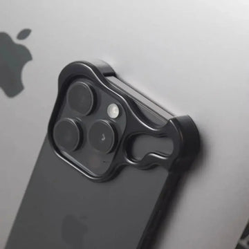 Irregular Aluminum Alloy Bumper Phone Case for iPhone