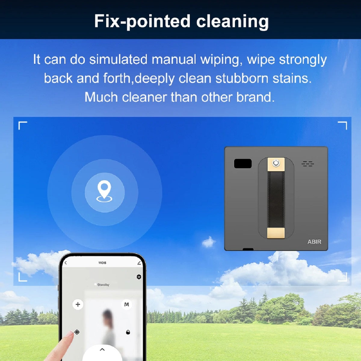 Smart Window Cleaning Robot