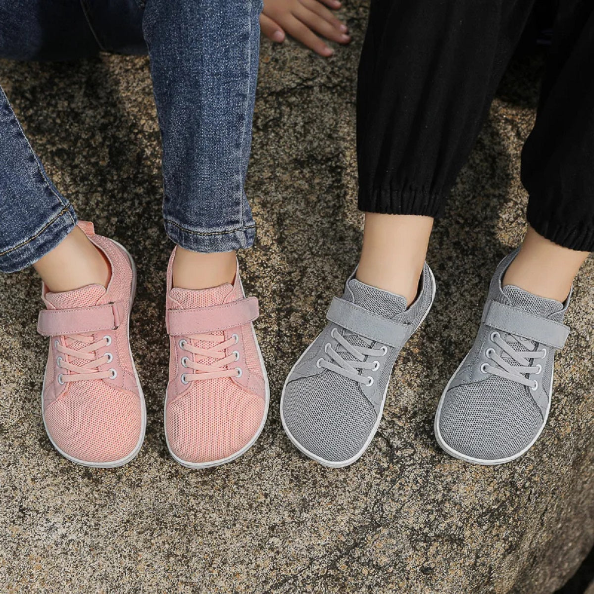 Barefoot Shoes - Zero Drop Wide Minimalist Sneakers for Boys and Girls