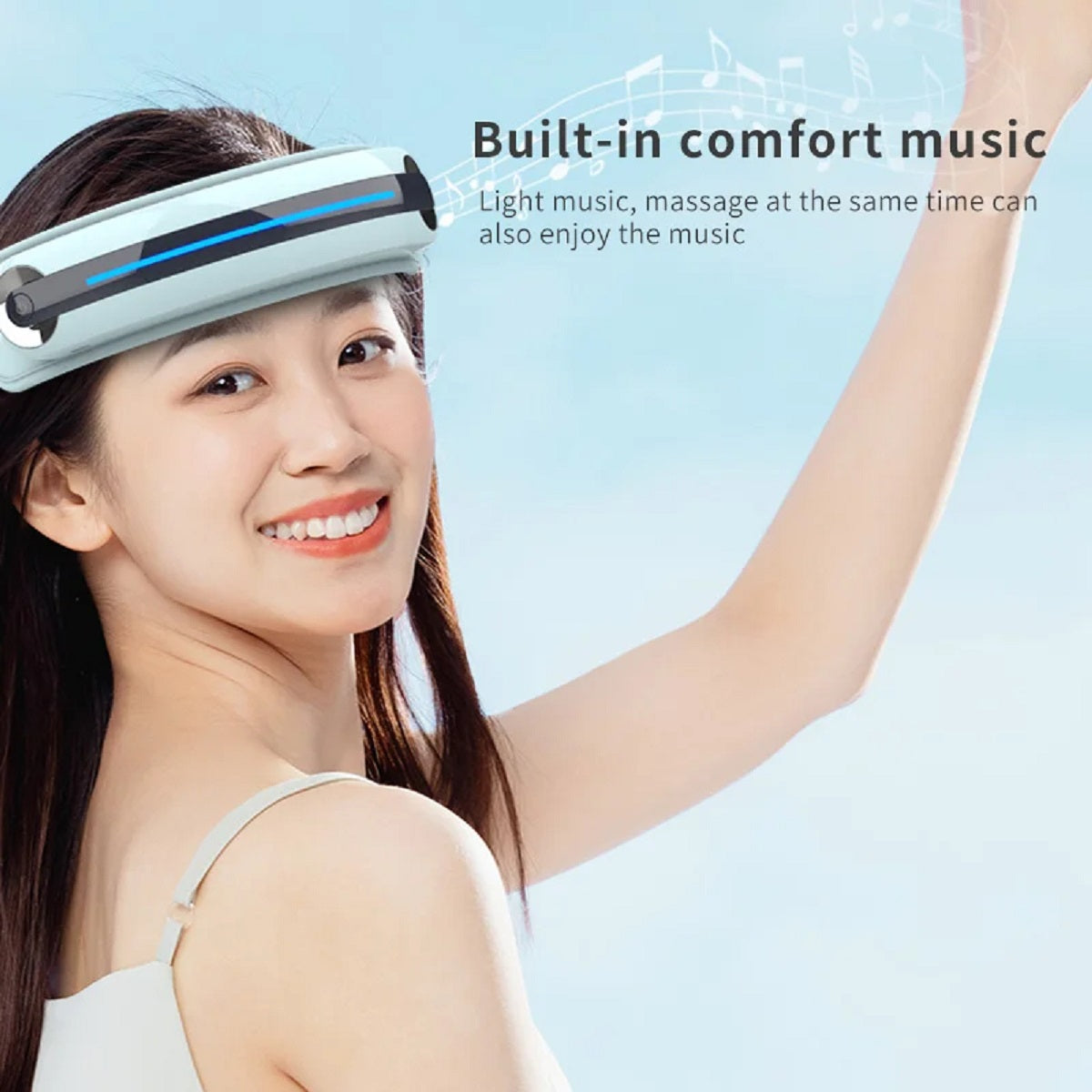 Electric Head Massager Scalp Stress Relax with Heat