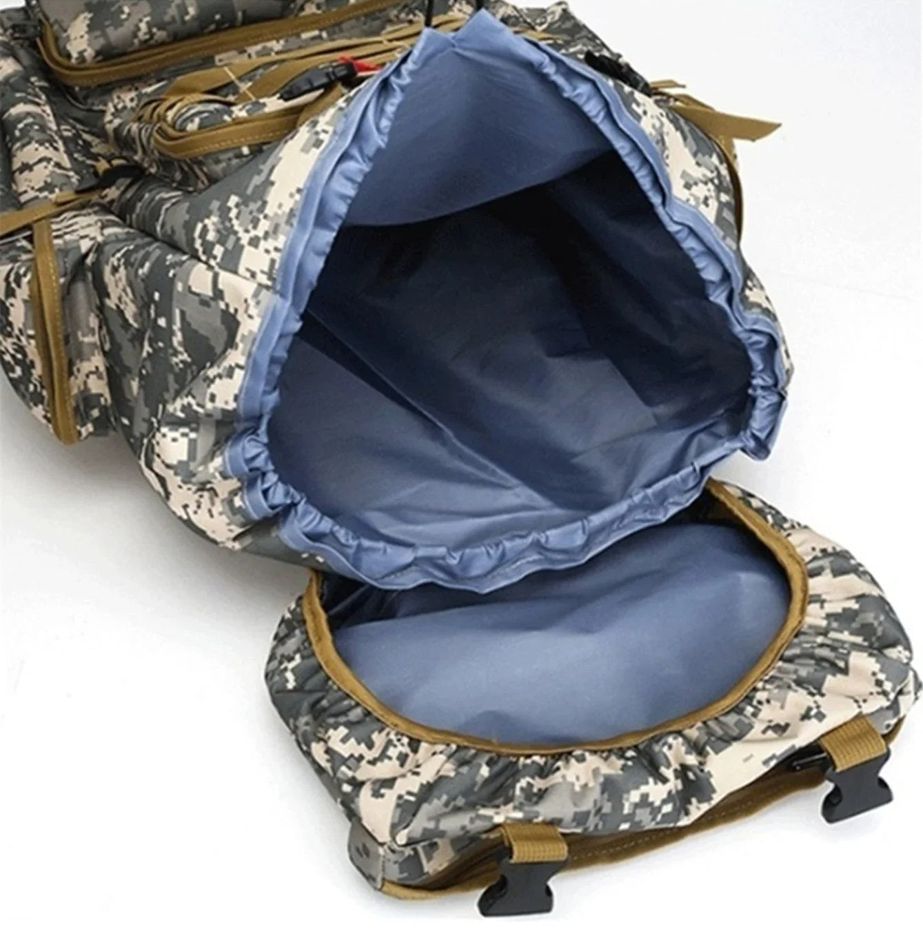 Mountaineering Tactical Hiking Backpack - Large Outdoor Travel And Climbing Bag