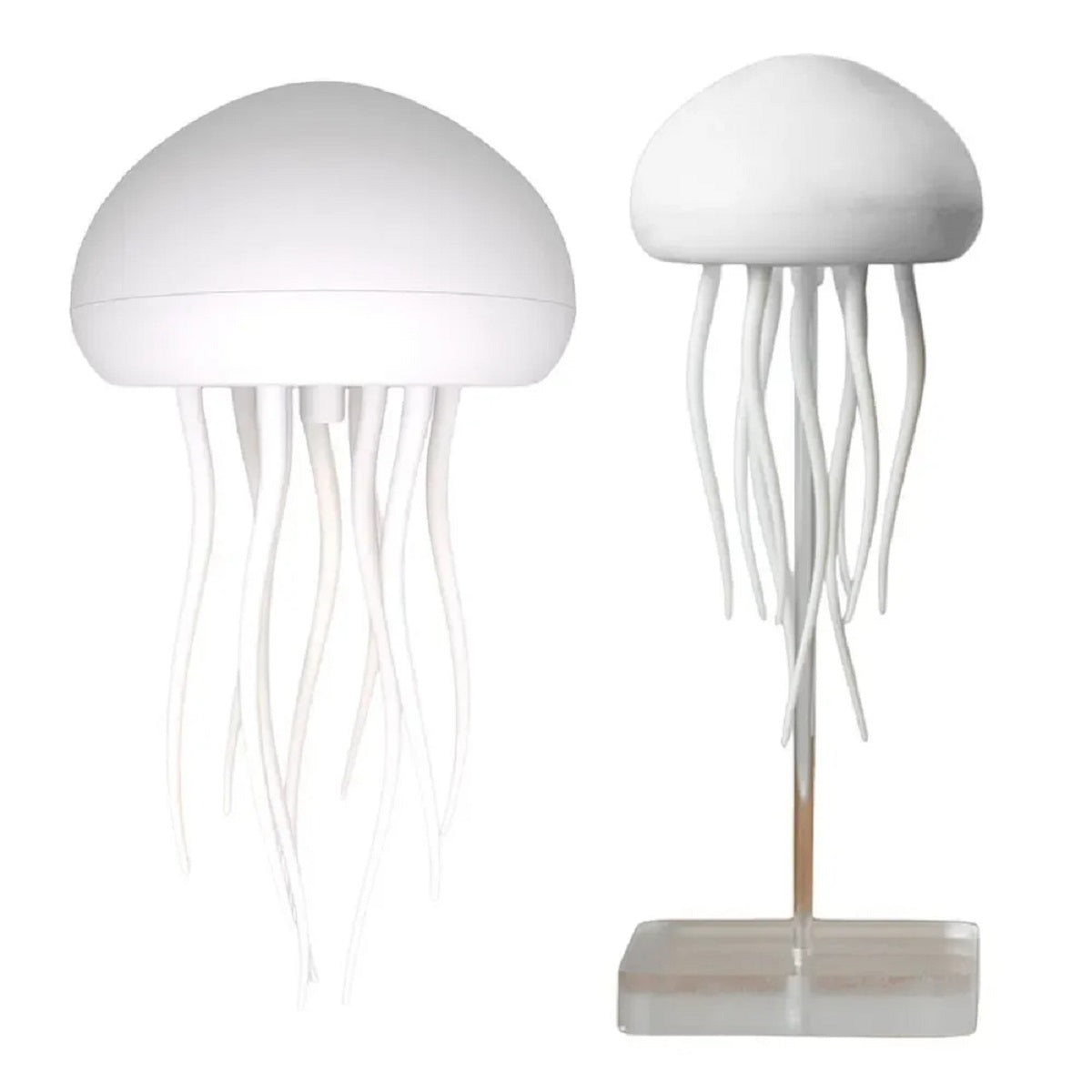 RGB Jellyfish Night Light - Voice-Control Type-c Bedside Lamp