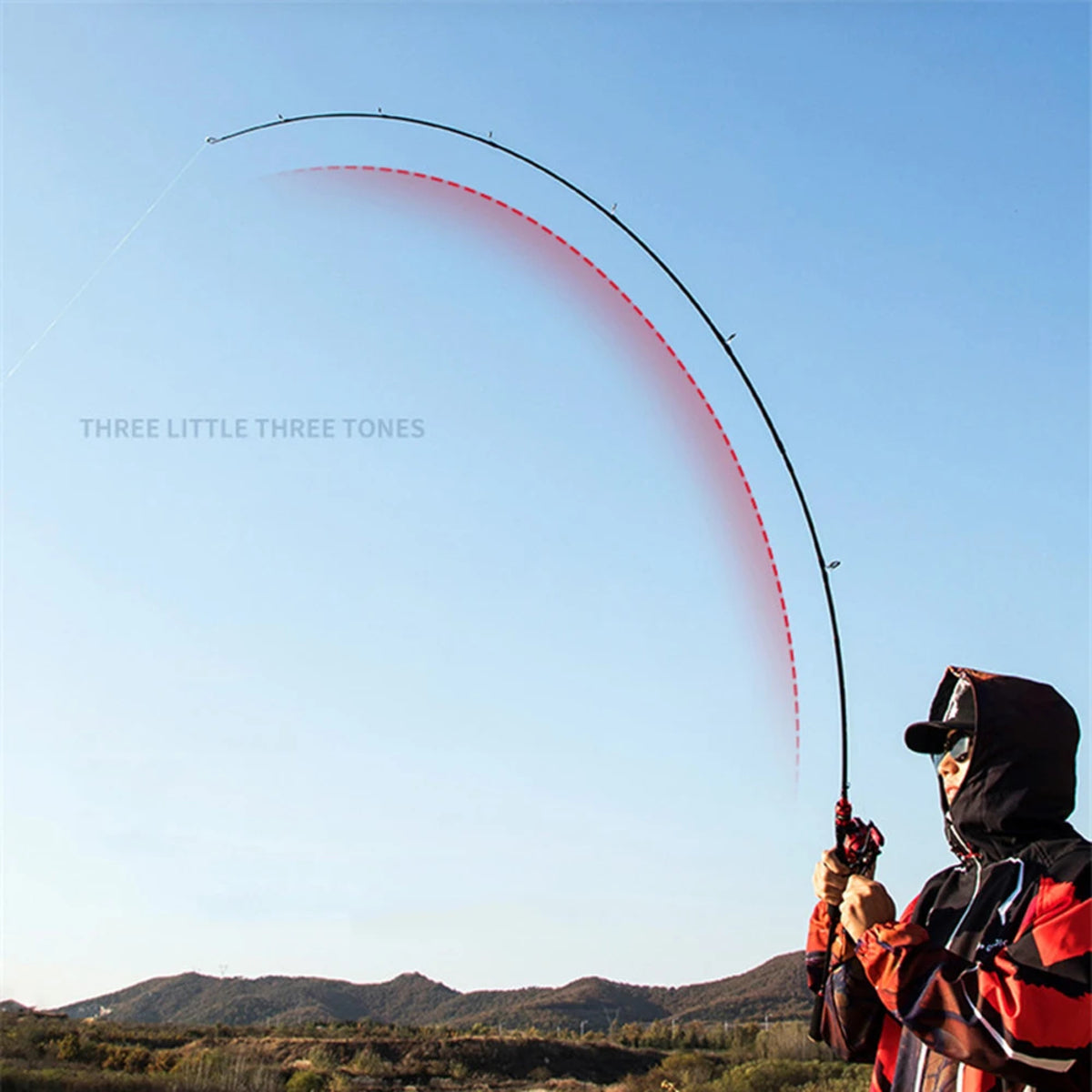 Carbon Fishing Rod for Travellers - Fuji Lure Spinning and Casting Mini Rock and Baitcasting