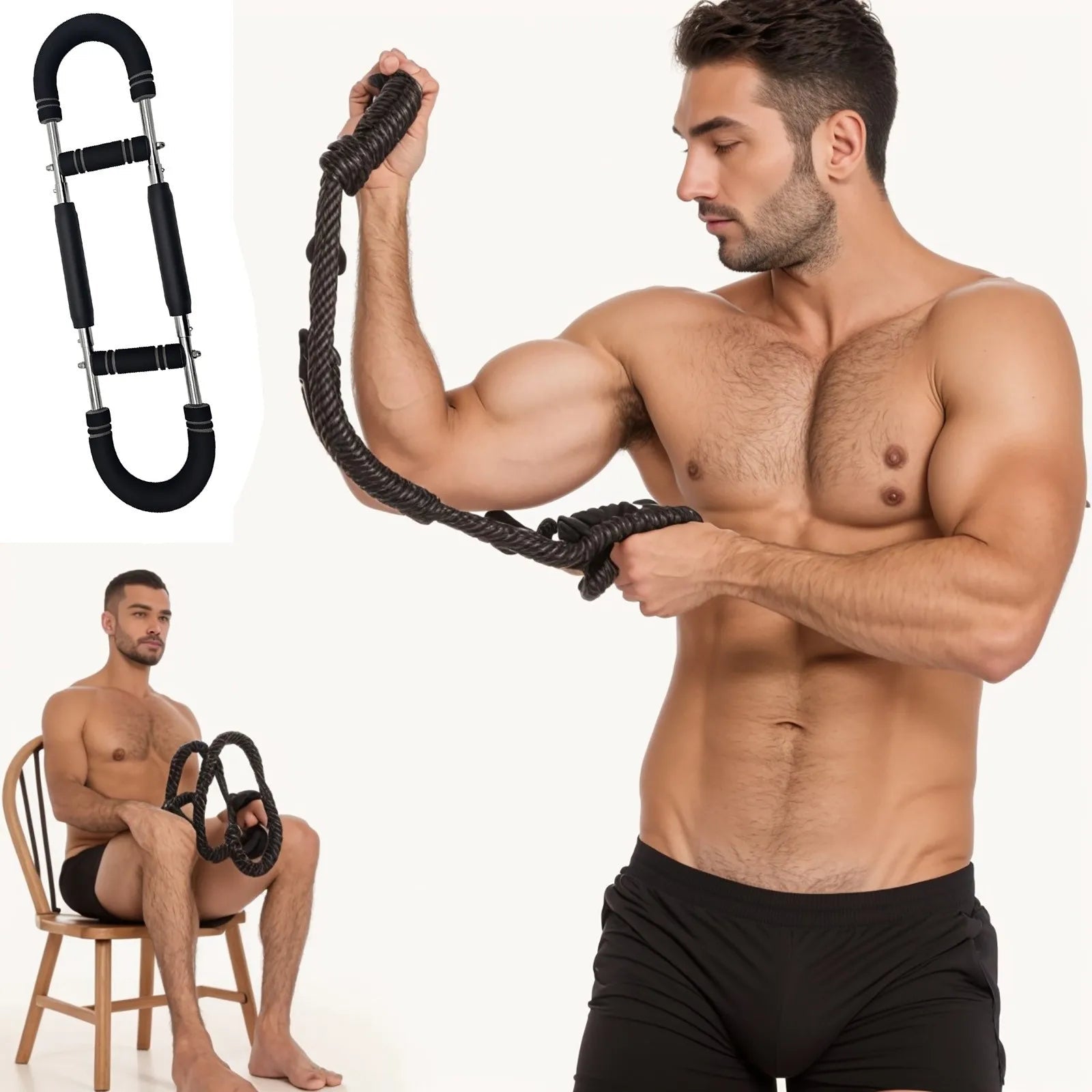 Twistforce Pro - Adjustable Arm and Chest Spring Exerciser