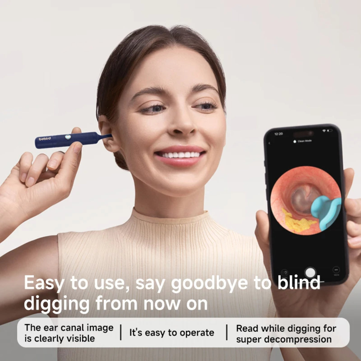 Visual Earpick - Bendable All-In-One Earwax Removal Kit