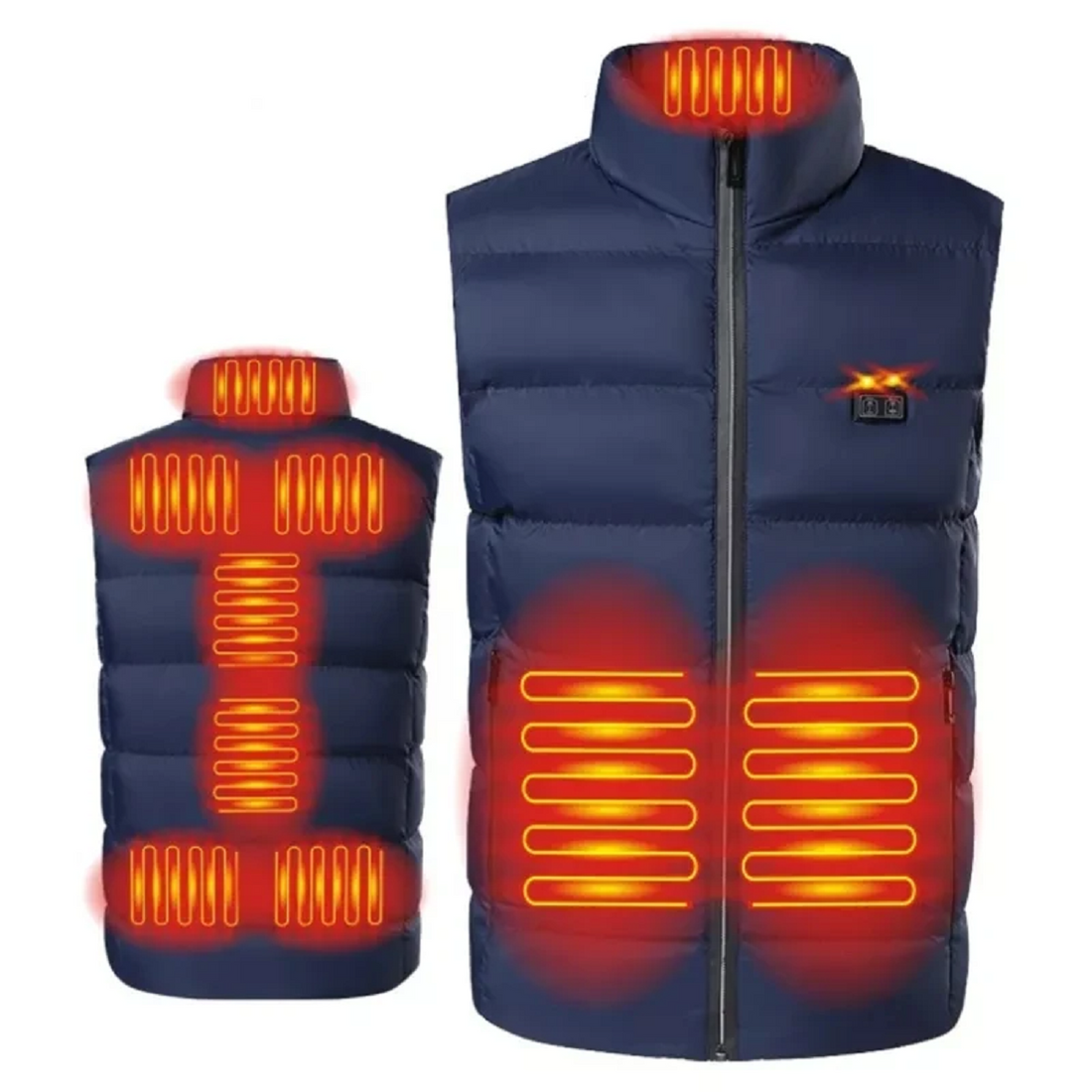 Heated Vest Jacket Electrically Thermal Waistcoat