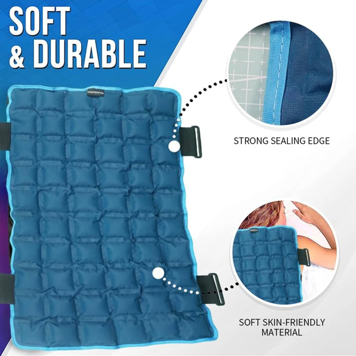Large Reusable Hot Cold Gel Ice Pack