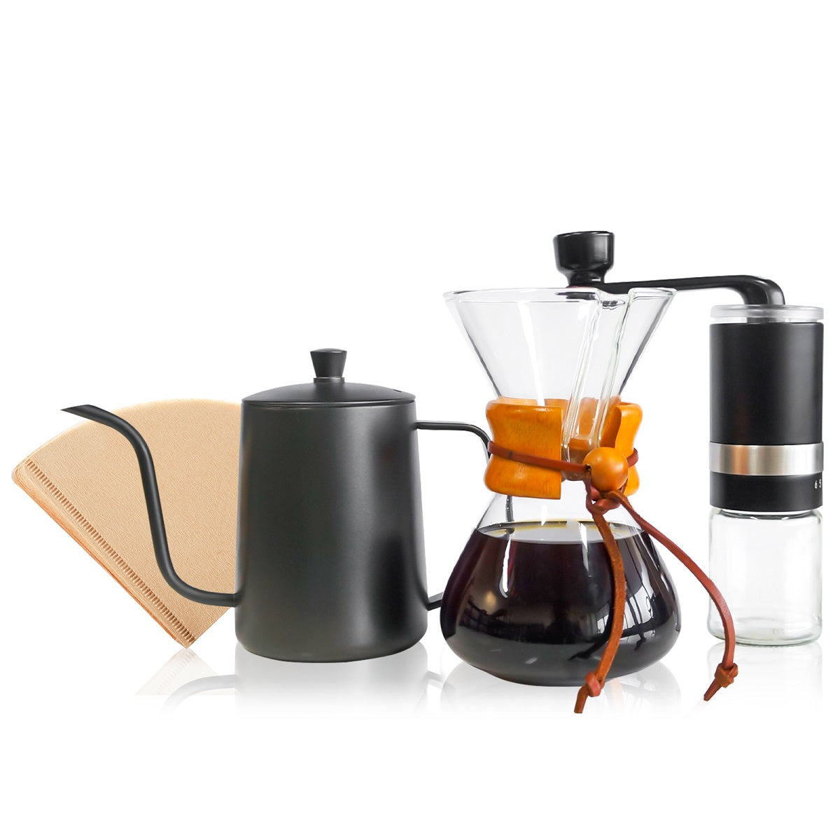 Pour Over Coffee Maker Set
