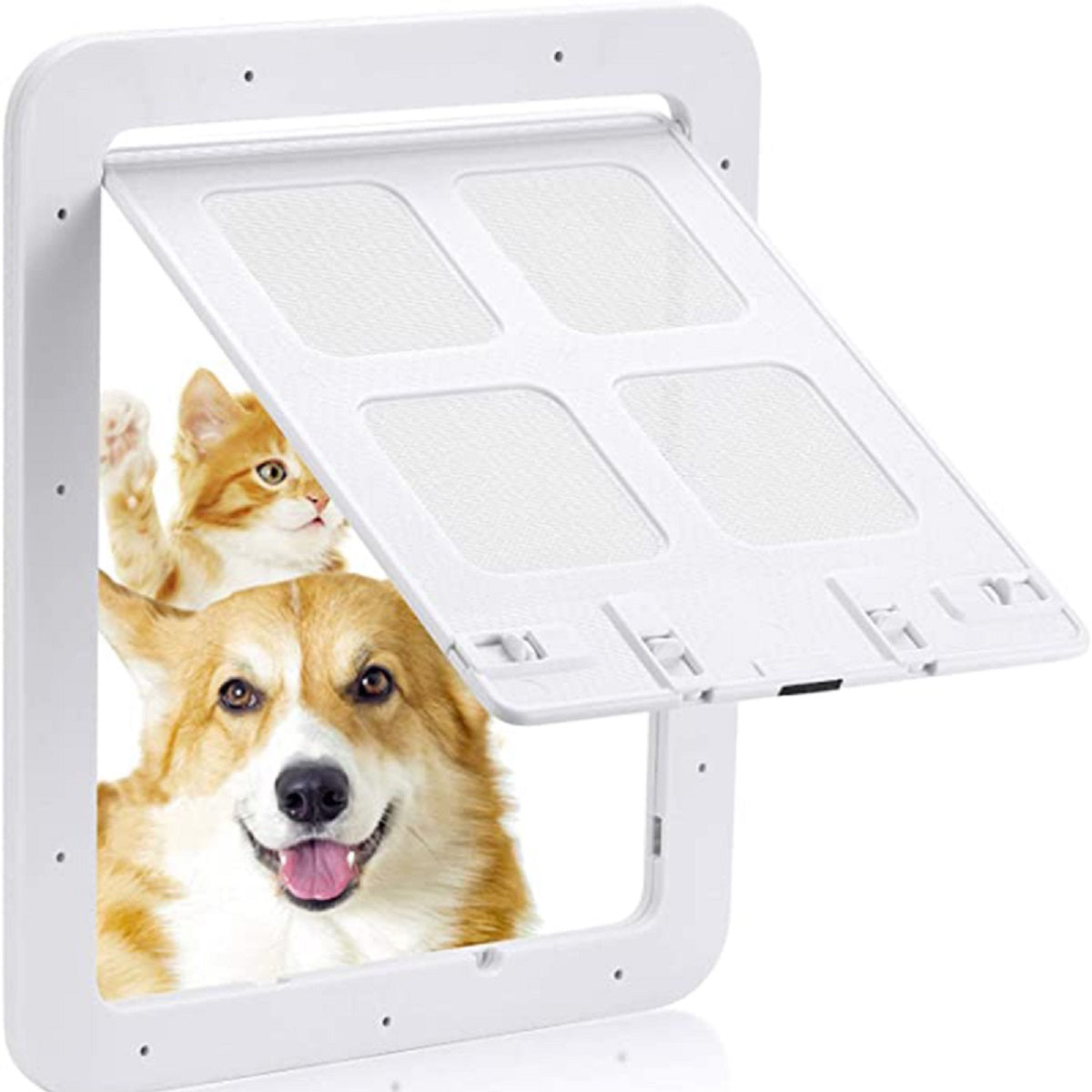 Magnetic Lockable Pet Screen Door