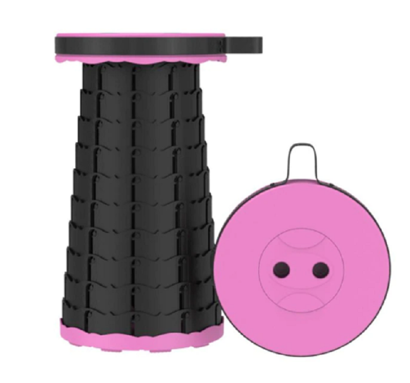 Upgraded Retractable Folding Stool