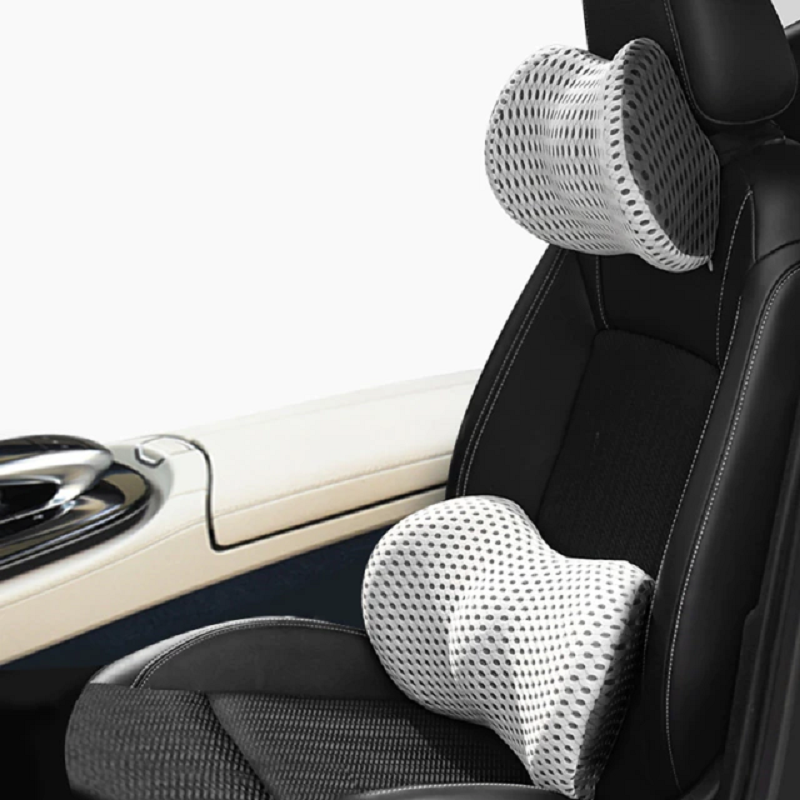 Mesh Car Pillow Lumbar & Neck Support