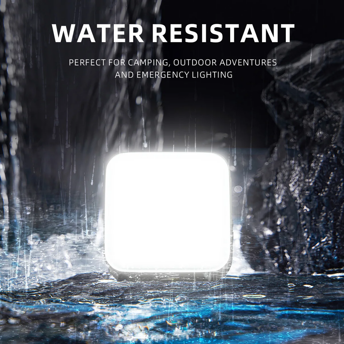 Portable Camping Waterproof Solar Charging Light