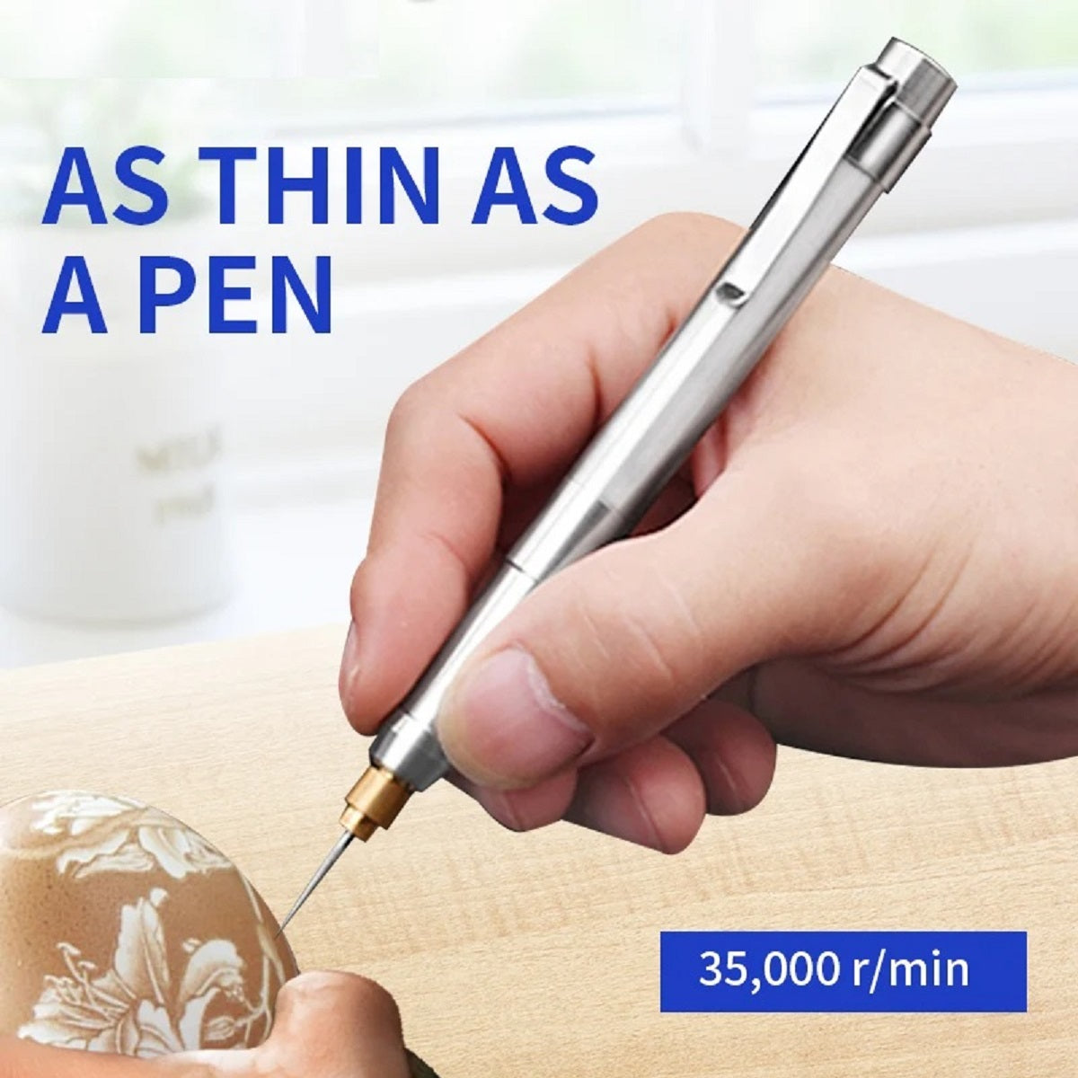 Mini Cordless Rotary Tool - Wireless Engraving Drilling Pen