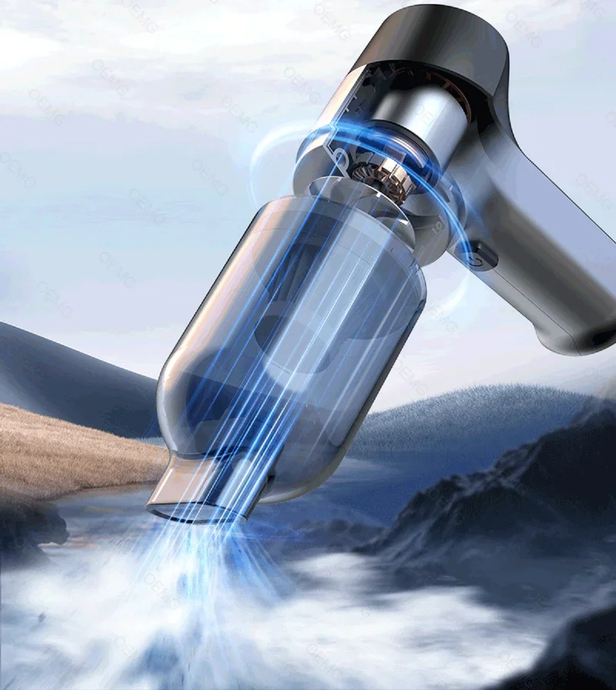 Powerful Wireless Car Vacuum Cleaner