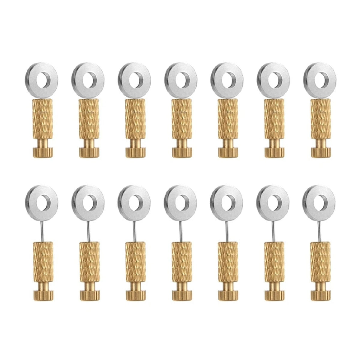 14 Pcs Leather Suture Positioning Needles