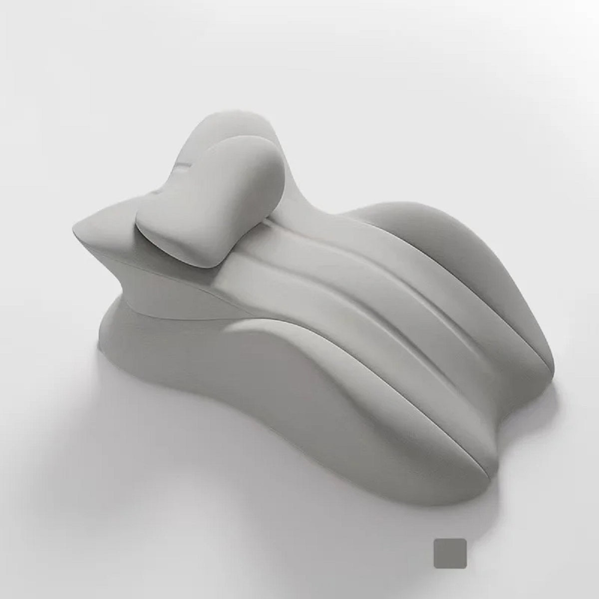 Ergonomic Bed Lie Memory Foam Cushion Body Relaxation Pillow