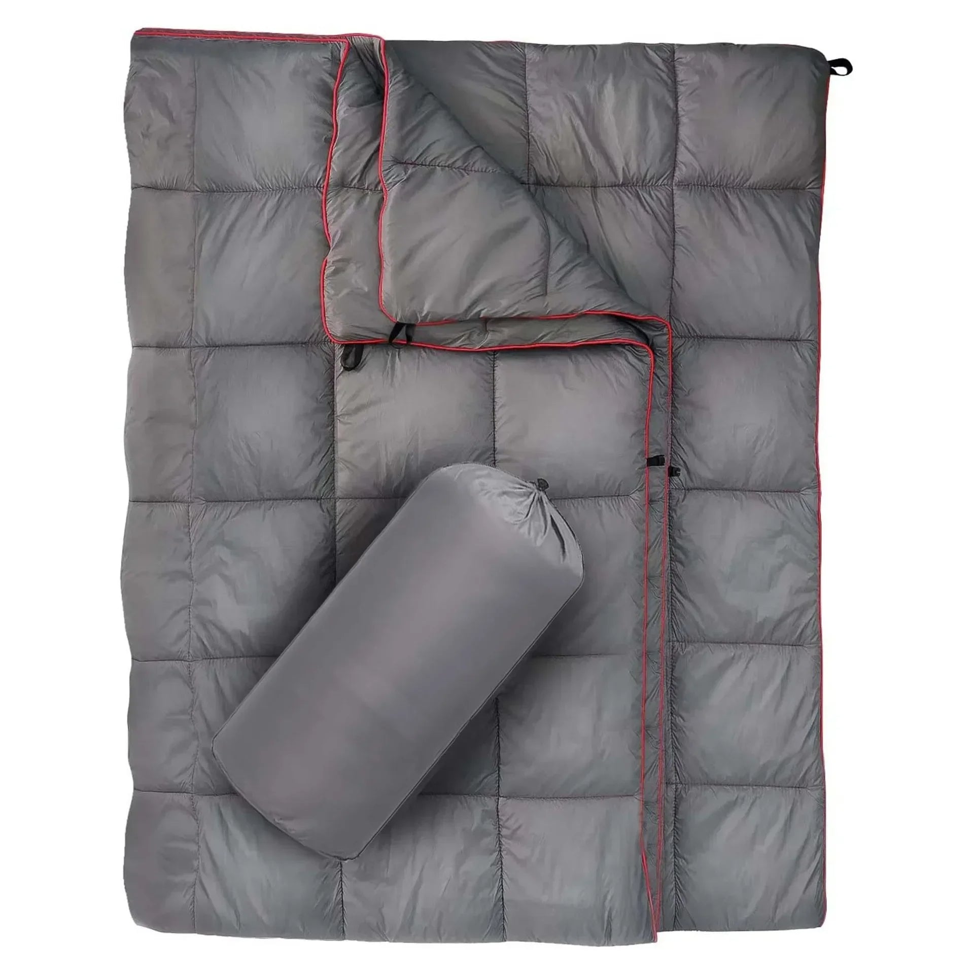 Puffy Camping Sleep Pad Thermal Blanket for Cold Weather