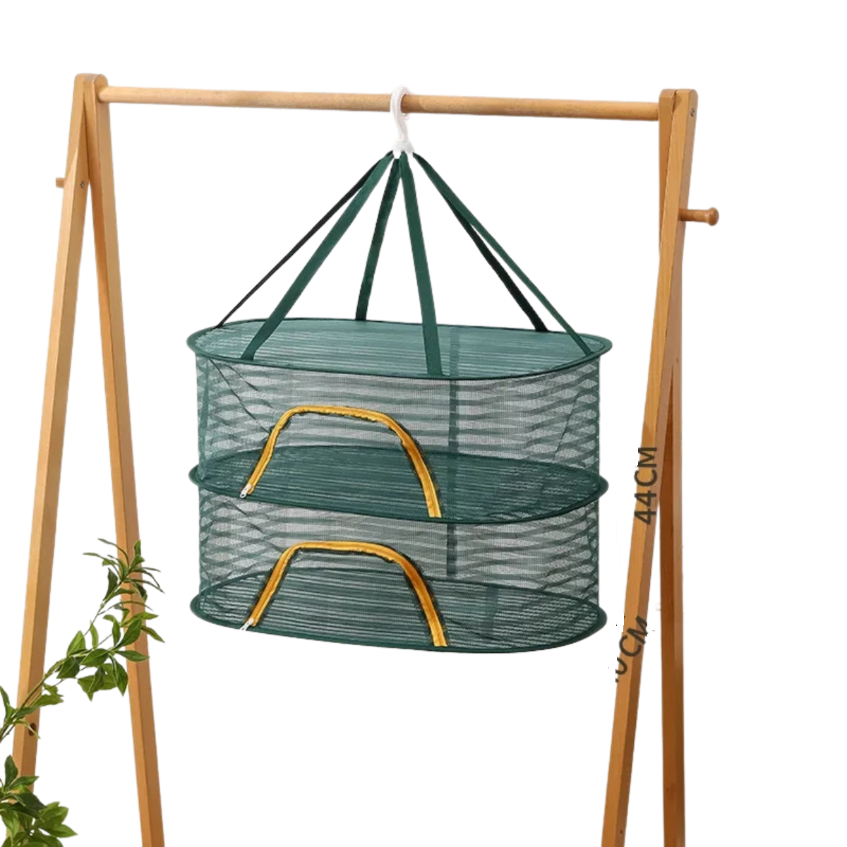 Layers Food Basket Herb Drying Net for Flowers Plants Organizer