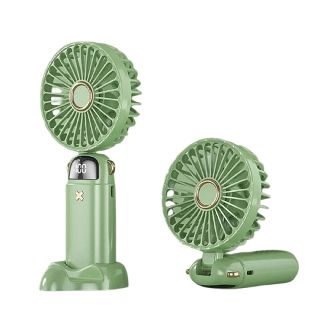 Mini Aromatherapy Handheld Fan - Silent USB Desk for Office and Travel