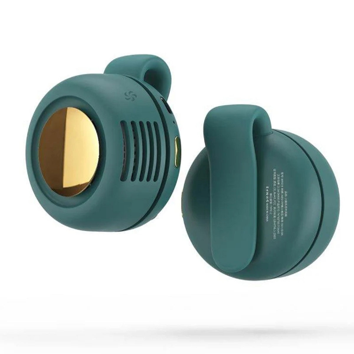 Portable Bladeless Waist Fan - Silent Mini Clip-On for Outdoors