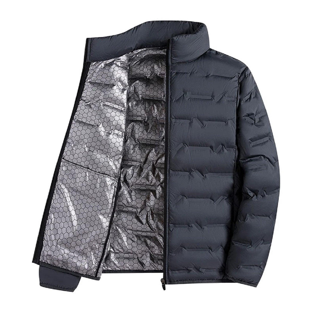 Graphene Self-Heating Collar Classical Warm Winter Jackets