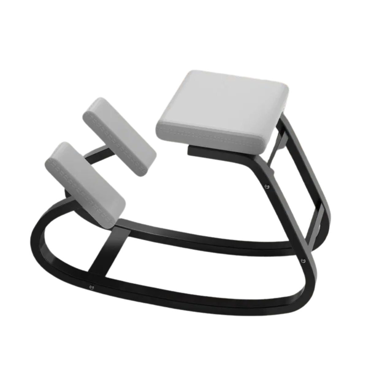 Ergonomic Kneeling Chair - Posture Support Rocking Stool with Thick Cushion