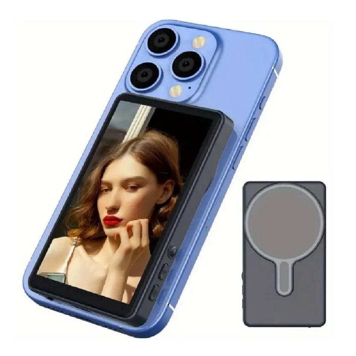 Magnetic Phone Vlog Screen - Rear Camera Monitor
