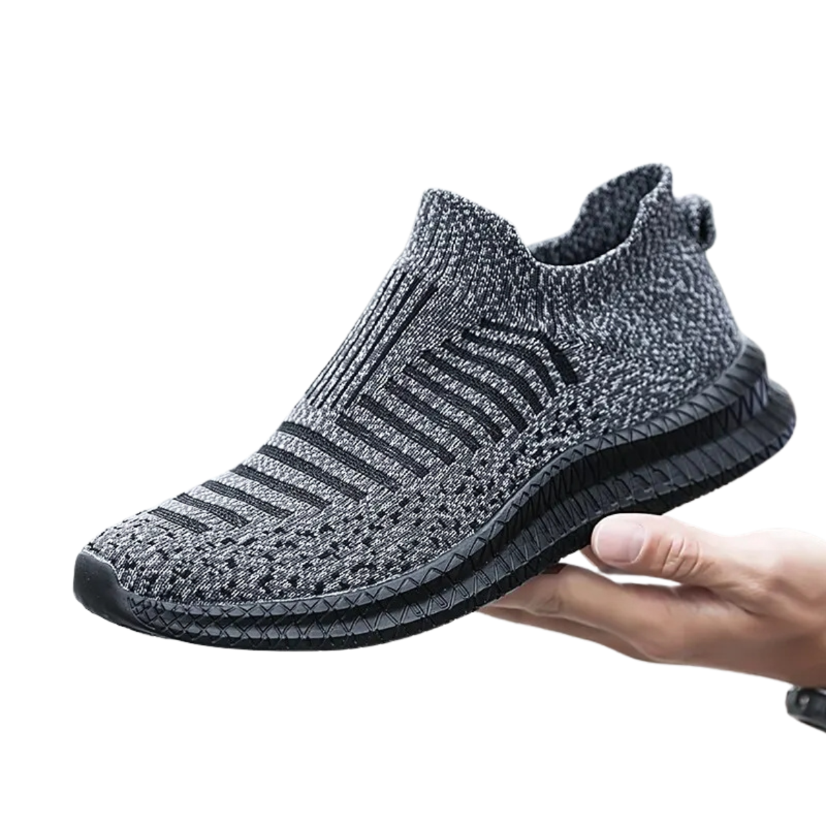 Men's Breathable Walking Sneakers Sock Jogging Shoes