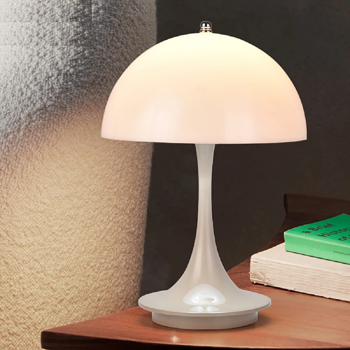 Cordless Mushroom Table Lamp