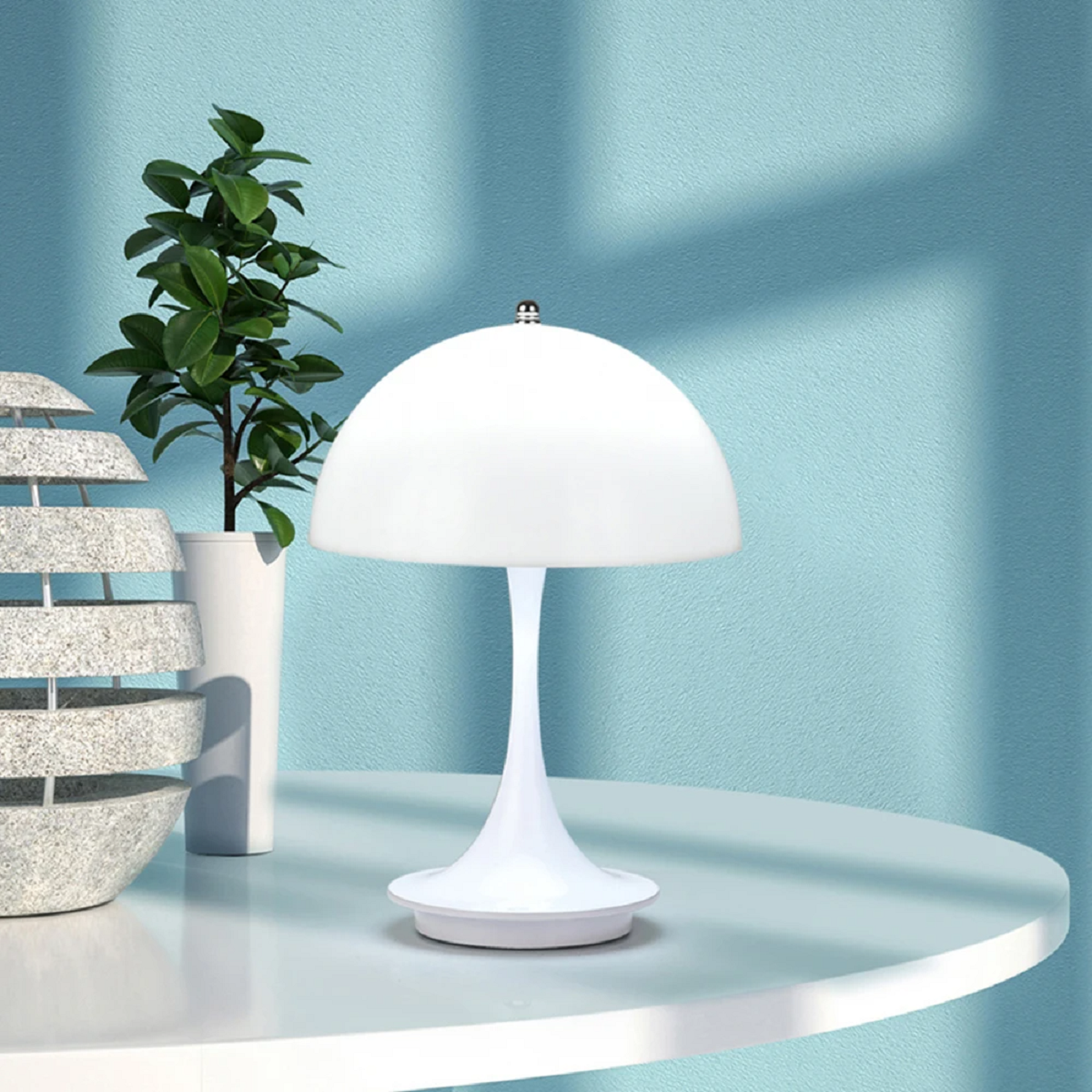 Cordless Mushroom Table Lamp