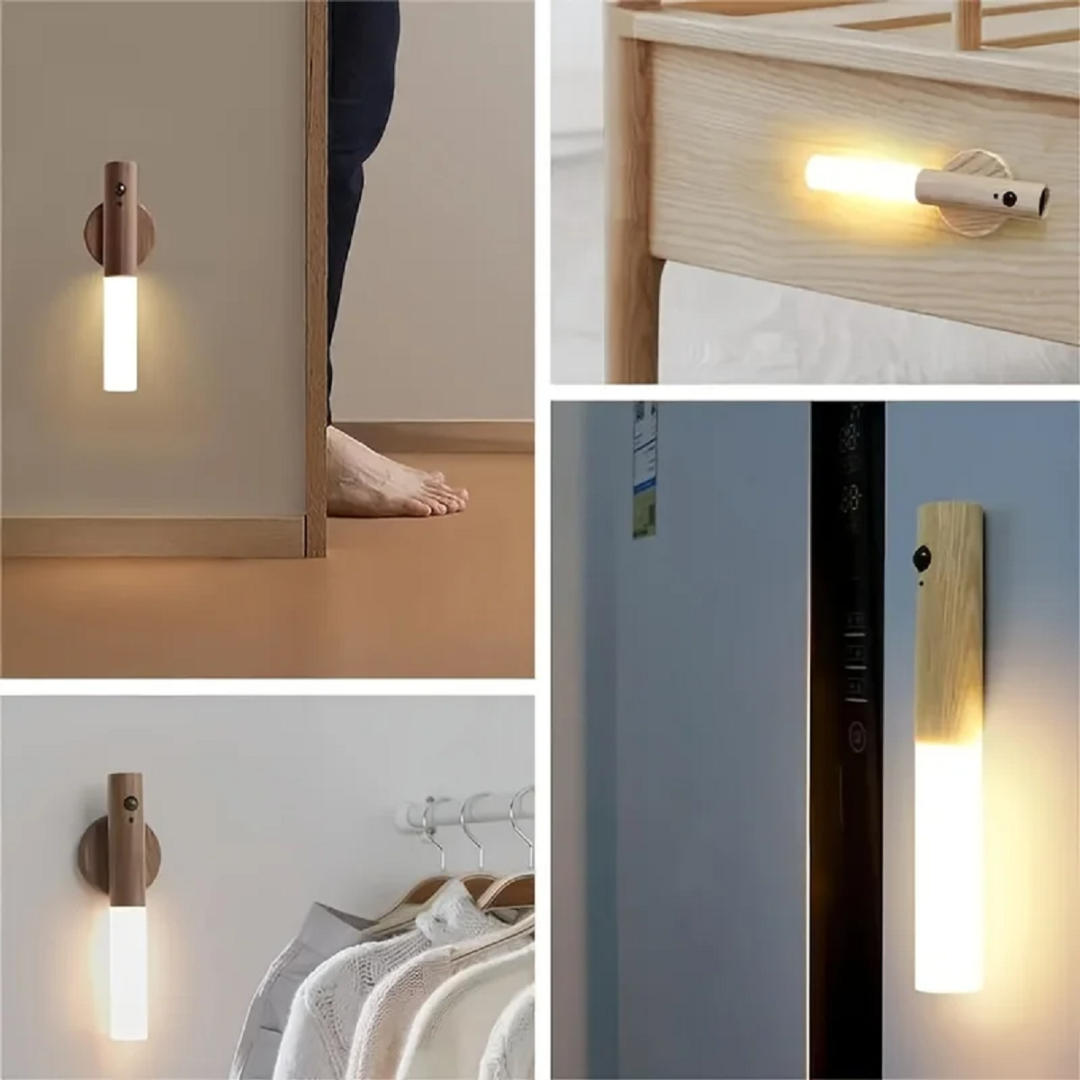 Intelligent Auto Pir Motion Sensor Magnetic Night Cabinet Lamp