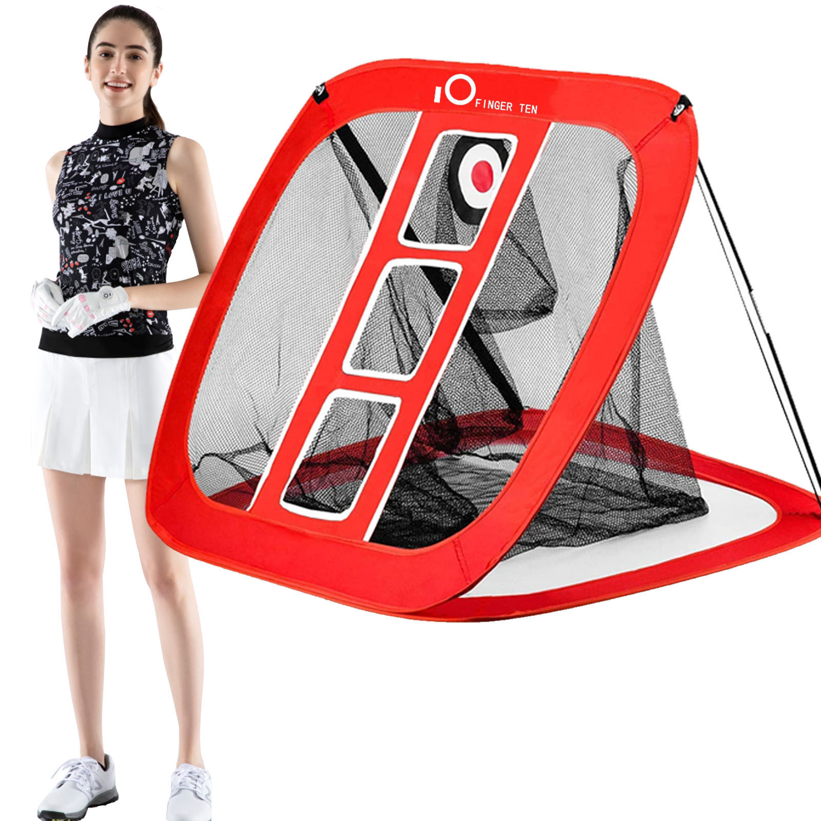 Portable Golf Chipping Practice Net