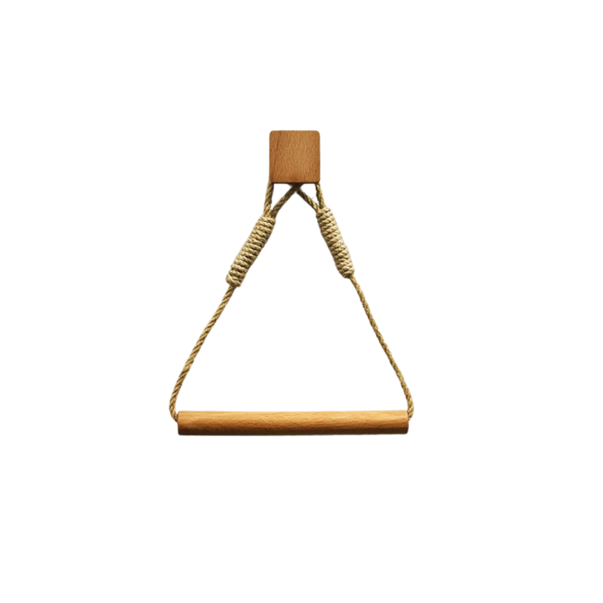 Wall-Mounted Toilet Paper Holder - Wooden Bathroom Tissue Rack with Towel Bar