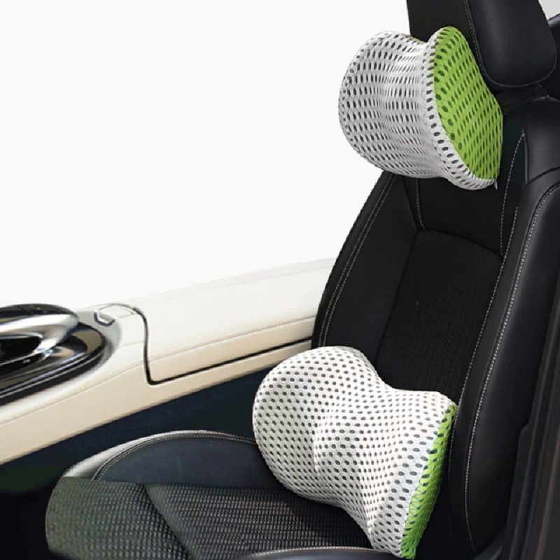 Mesh Car Pillow Lumbar & Neck Support