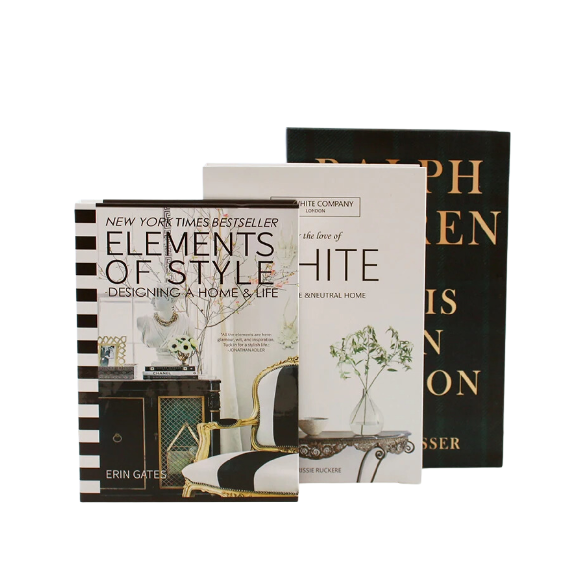 3 Pcs Fake Coffee Table Books Decor