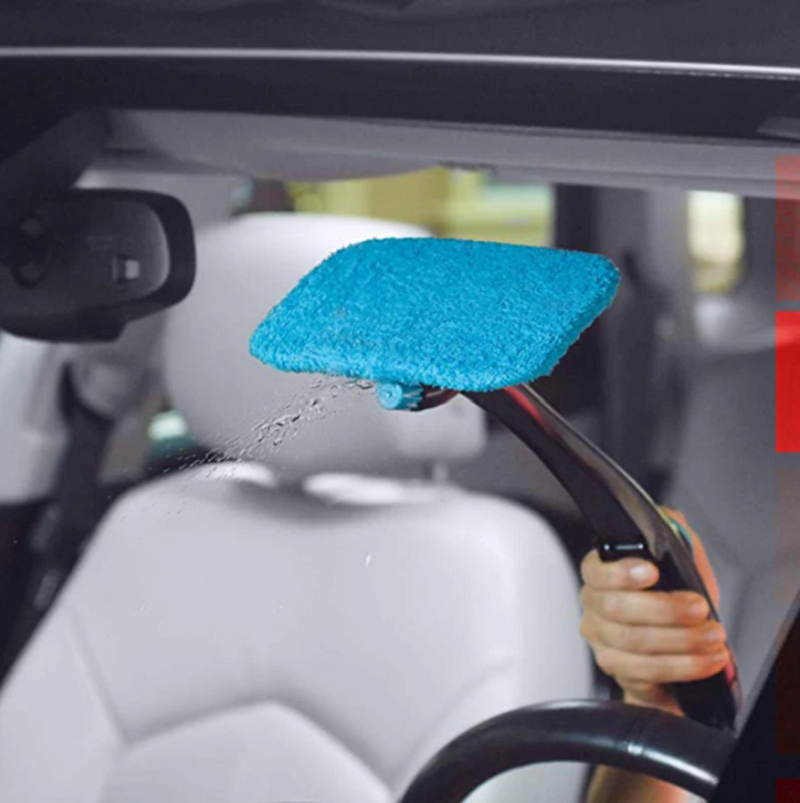 Car Folding Windshield Rotating Fog Clean Brushes Windscreen Tool