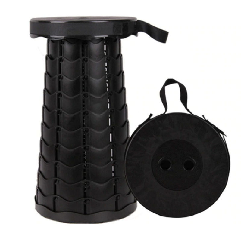 Upgraded Retractable Folding Stool