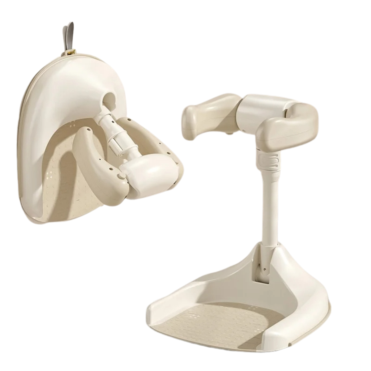 Adjustable Baby Shower Rack - Foldable Anti-Slip Bath Support