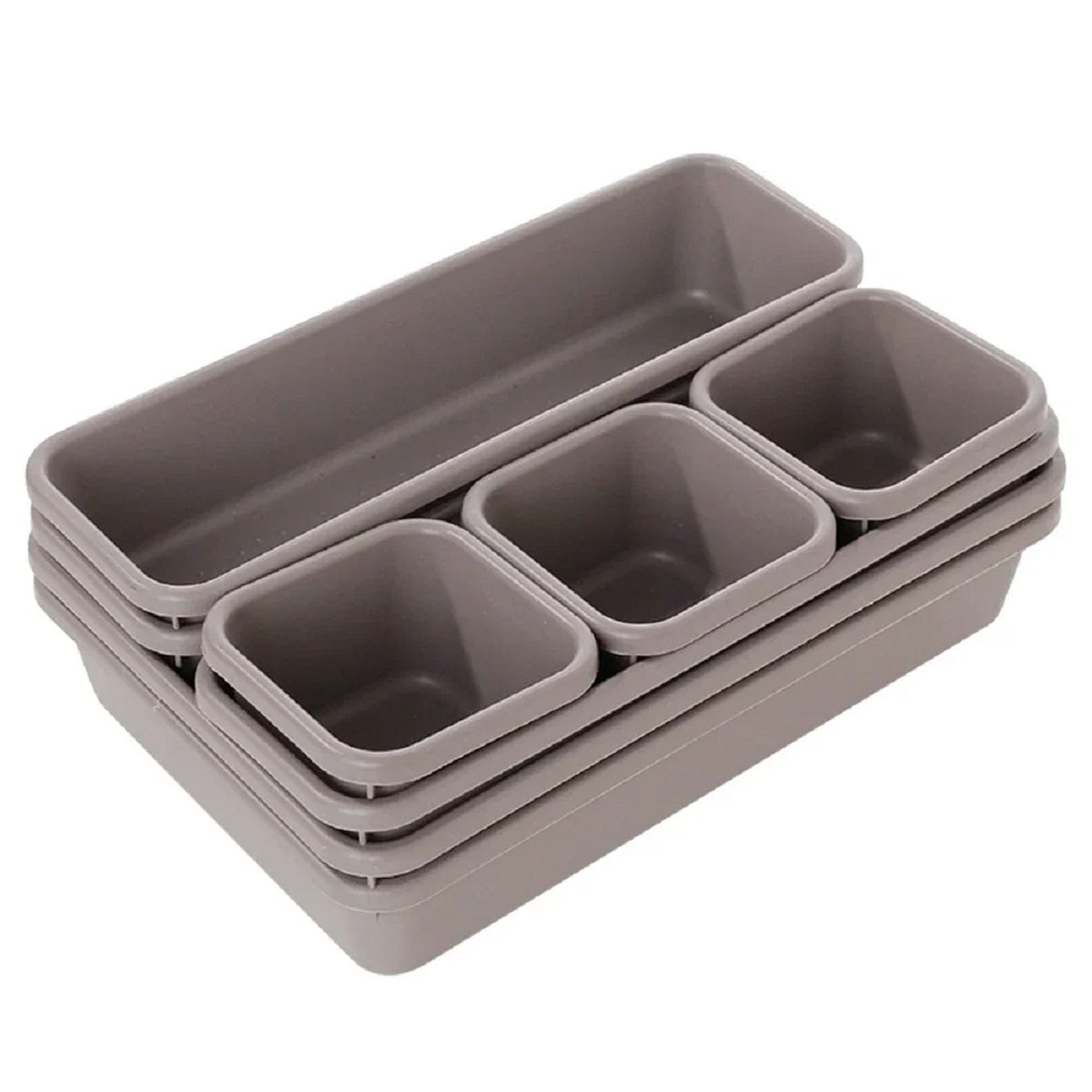 8 Pcs/set Adjustable Drawer Organizer Box