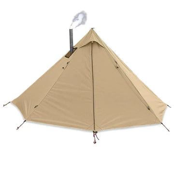 Ultralight Hot Tent with Chimney Window - 1-Person Tipi Bushcraft Shelter