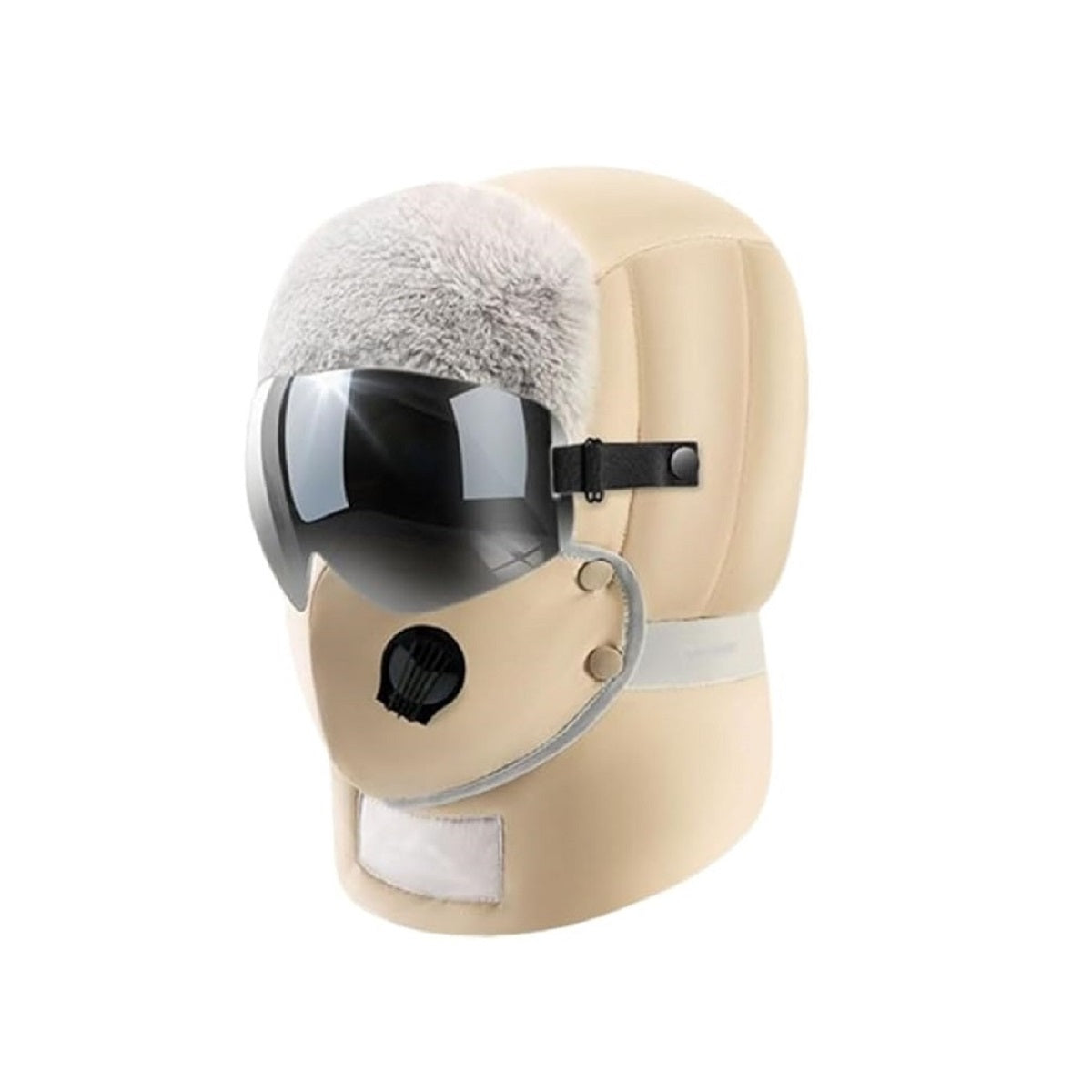 Thermal Thick Ski Cap Full Cover Balaclava with Glasses Mask