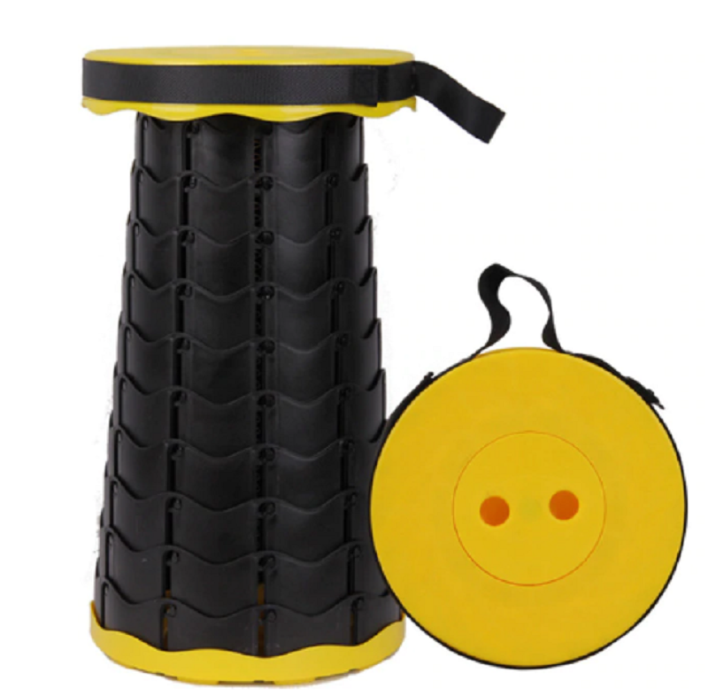 Upgraded Retractable Folding Stool