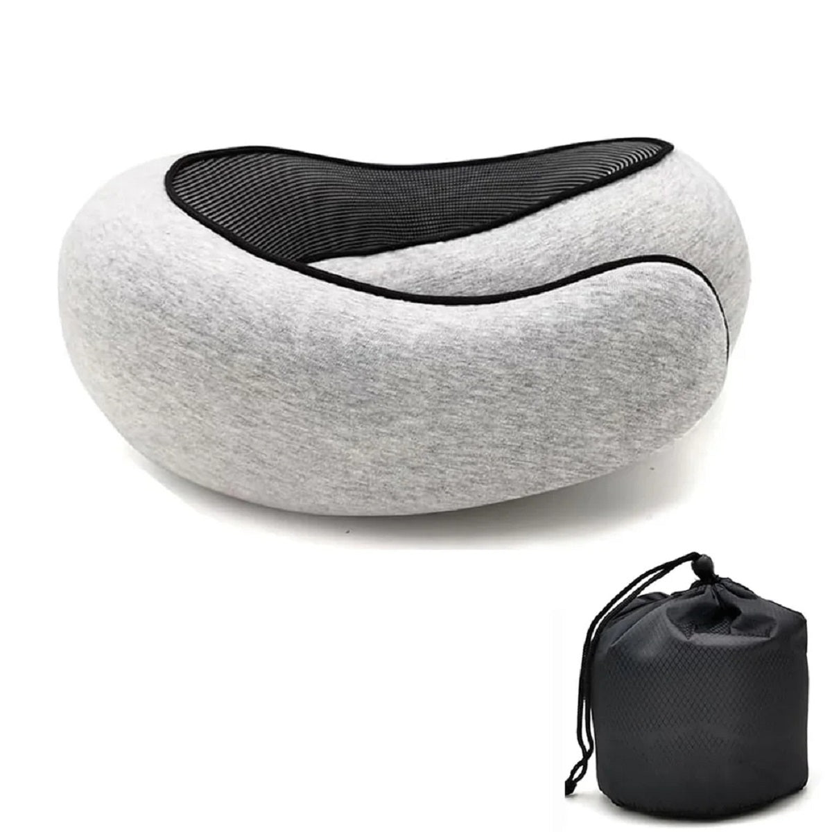 U-Shaped Memory Foam Neck Travel Pillow