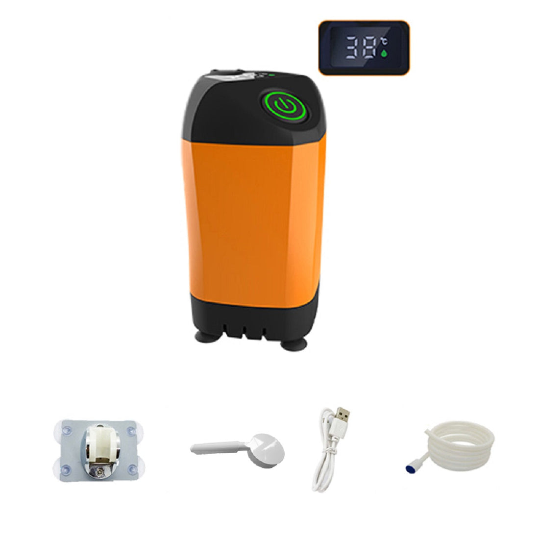 Portable Outdoor Electric Camping Shower Pump Head with Handheld