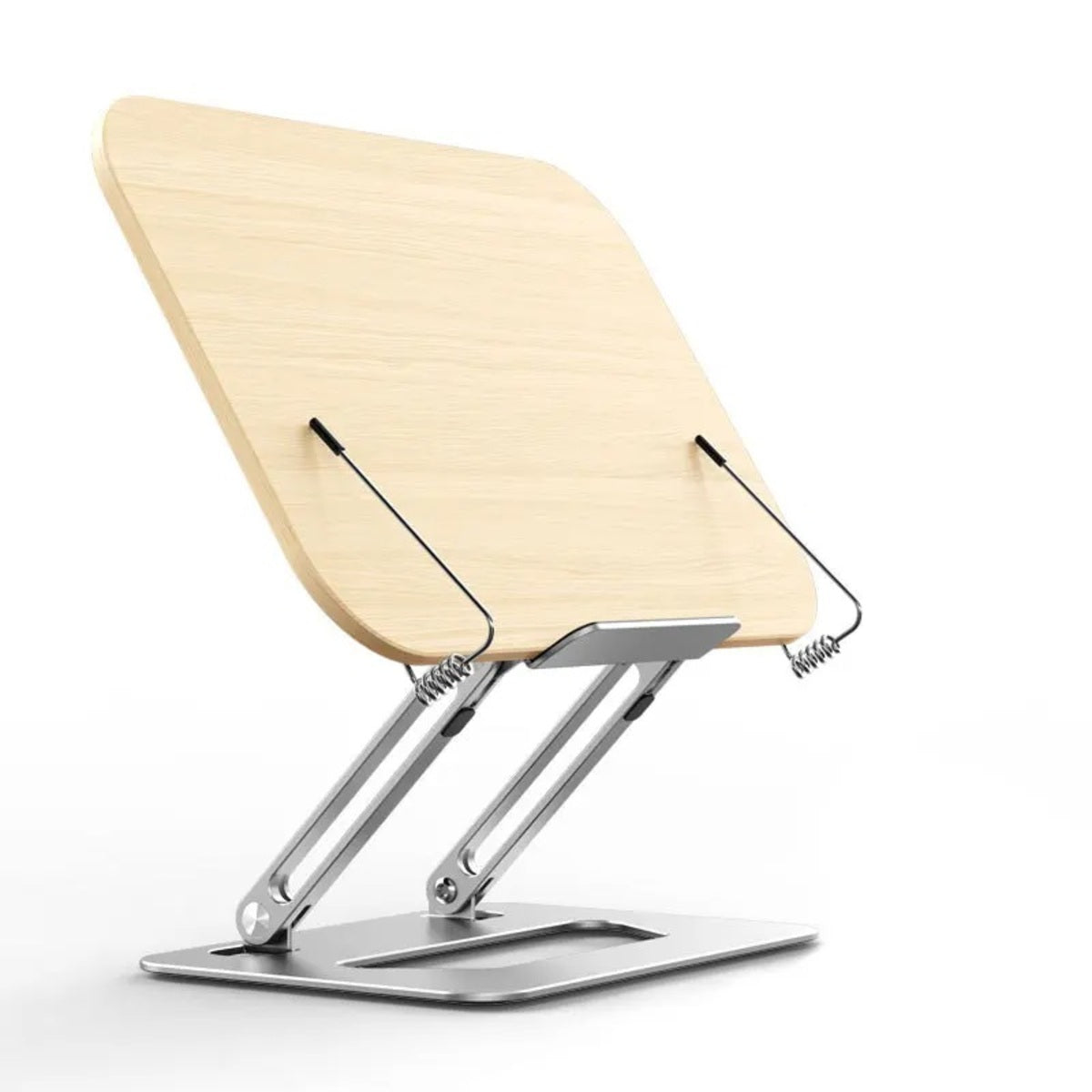 Adjustable Foldable Aluminum Stand - Laptop Tablet and Book Holder